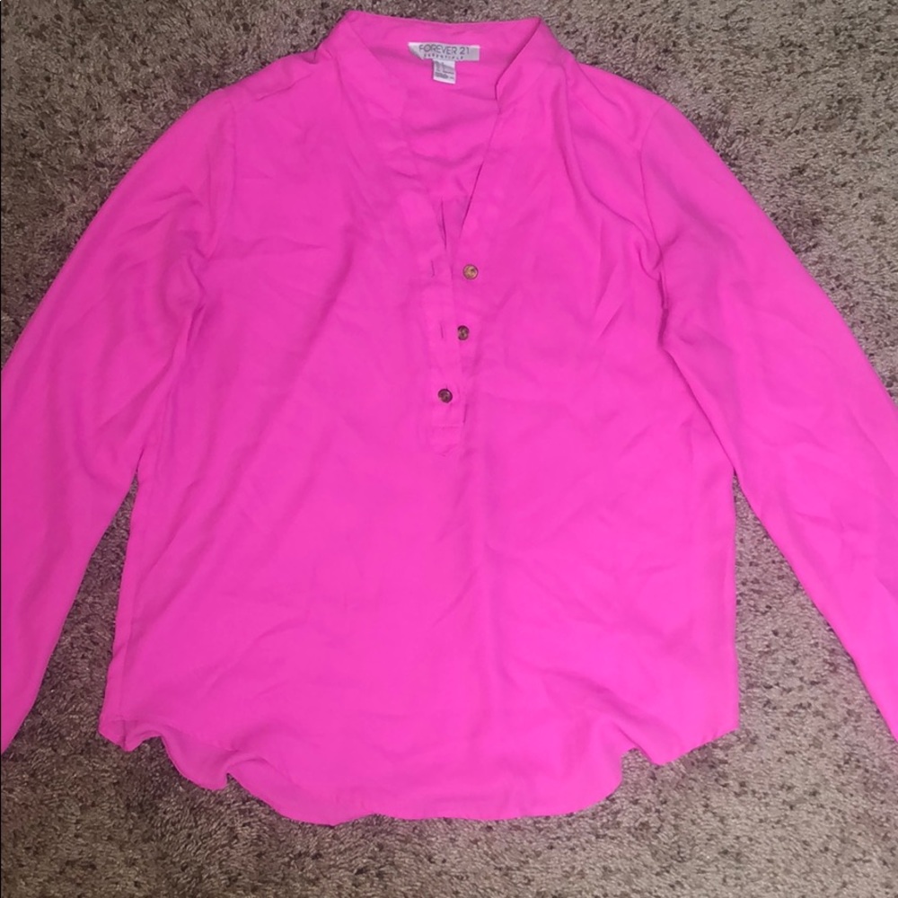 Forever 21 Pink Blouse